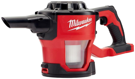 Illustration for article titled Milwaukee Made a Handheld Dustbuster That Won't Choke on Workshop Debris